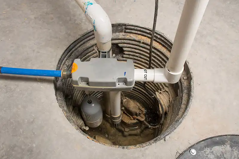 sump pump for basement install in the basement floor